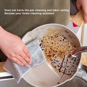 New design good quality dish wash cloth 6pcs