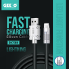 Fast Charging Silicone (Lightning) Cable 1M Long 3A Safe Charge