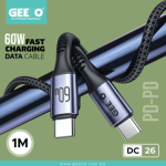 DC26 Fast Charging 1M Long 60W Data Cable