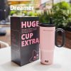 Tumbler(WhitePink Edition) 720ml  – Keeps Drinks Hot or Cold