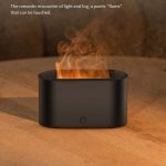 New colorful gradient flame aromatherapy machine humidifier