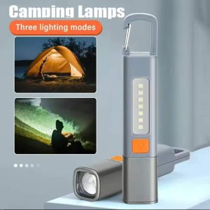 Rechargeable Waterproof Mini Light Torch Flashlight