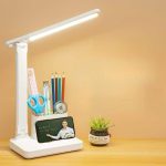 Eye-Caring LED Foldable Reading Table Lamp - Rechargeable